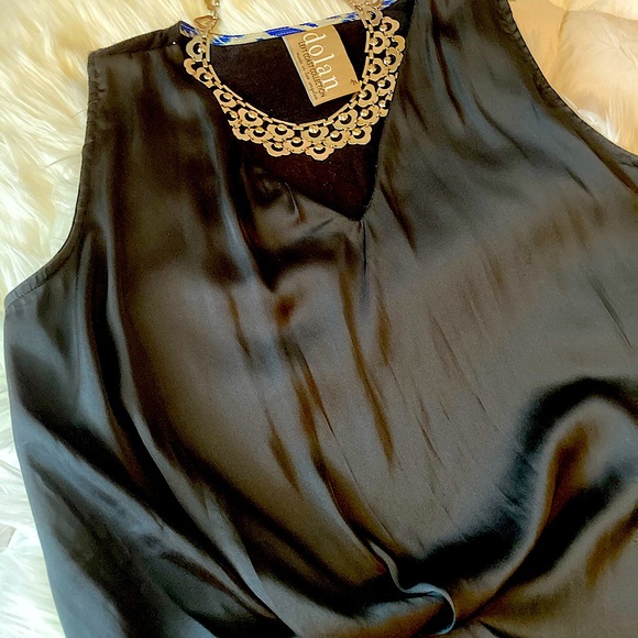 Anthropology/Dolan Left Coast Silky Sleeves Blouse - Picture 5 of 12